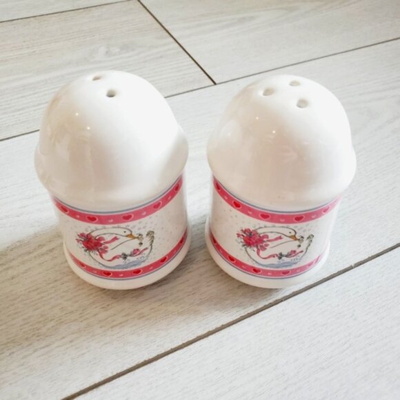 Vintage Geese In Window Salt & Pepper Shakers 90s Country Cottage - Picture 4 of 8